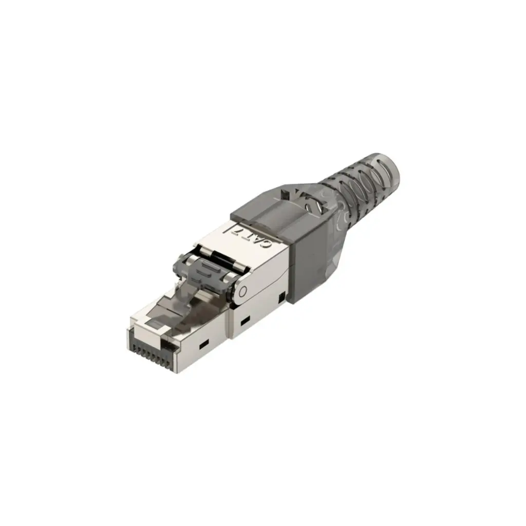 Terminal RJ45 Cat7 Vorttek Blindado Toolless T568A | T568B | SYCOM